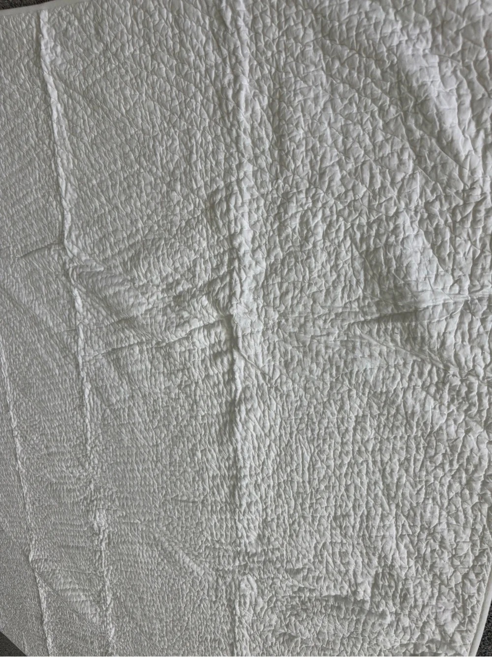 Company Cotton™ Voile Quilt - White, King New, open box